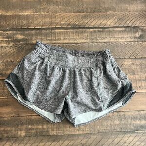 Lululemon Hotty Hot Low Rise 2.5” Shorts Grey